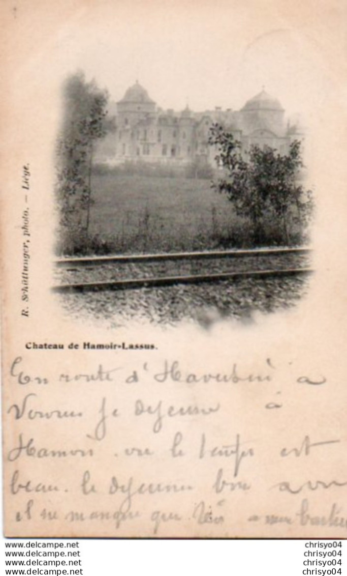 83Vn  Suisse Chateau De Hamoir Lassus - Hamoir