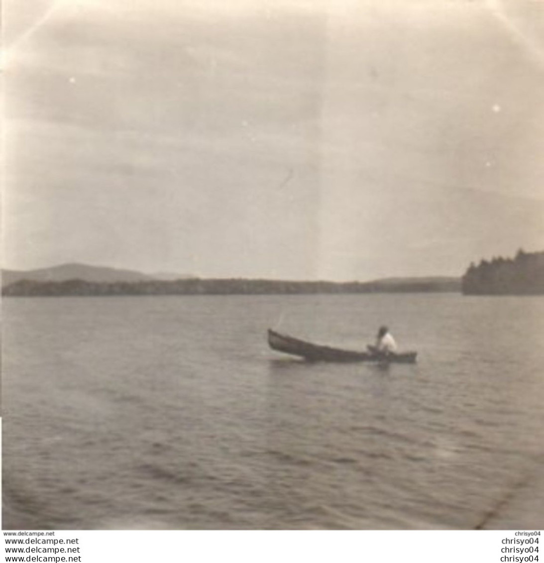 8-65Cu  Photo Etats Unis USA Squam Lake En 1909 - Autres & Non Classés