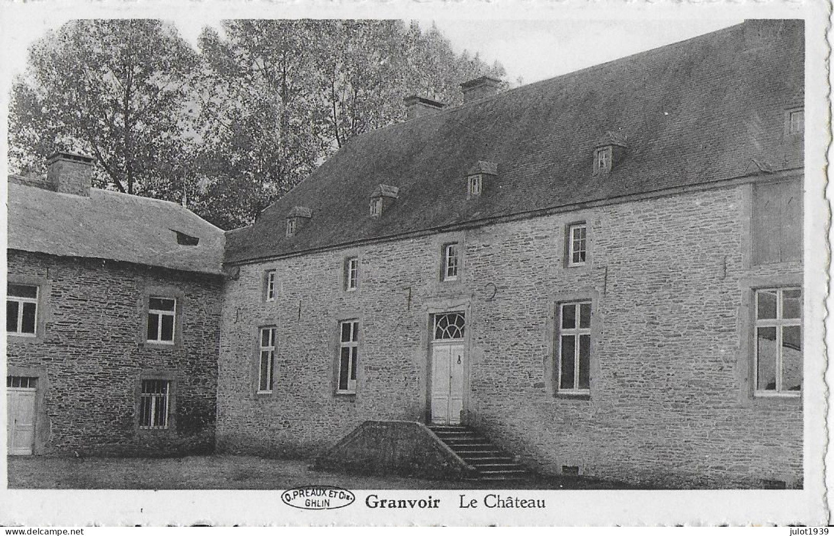 Julot1939 .... GRANDVOIR ..-- Le CHATEAU . Son PERRON . - Neufchâteau