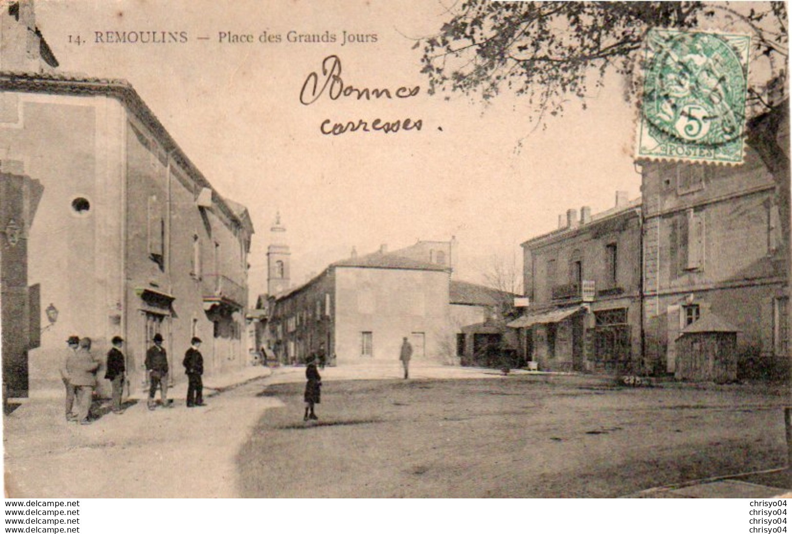 86Cpt  30 Remoulins Place Des Grands Jours - Remoulins