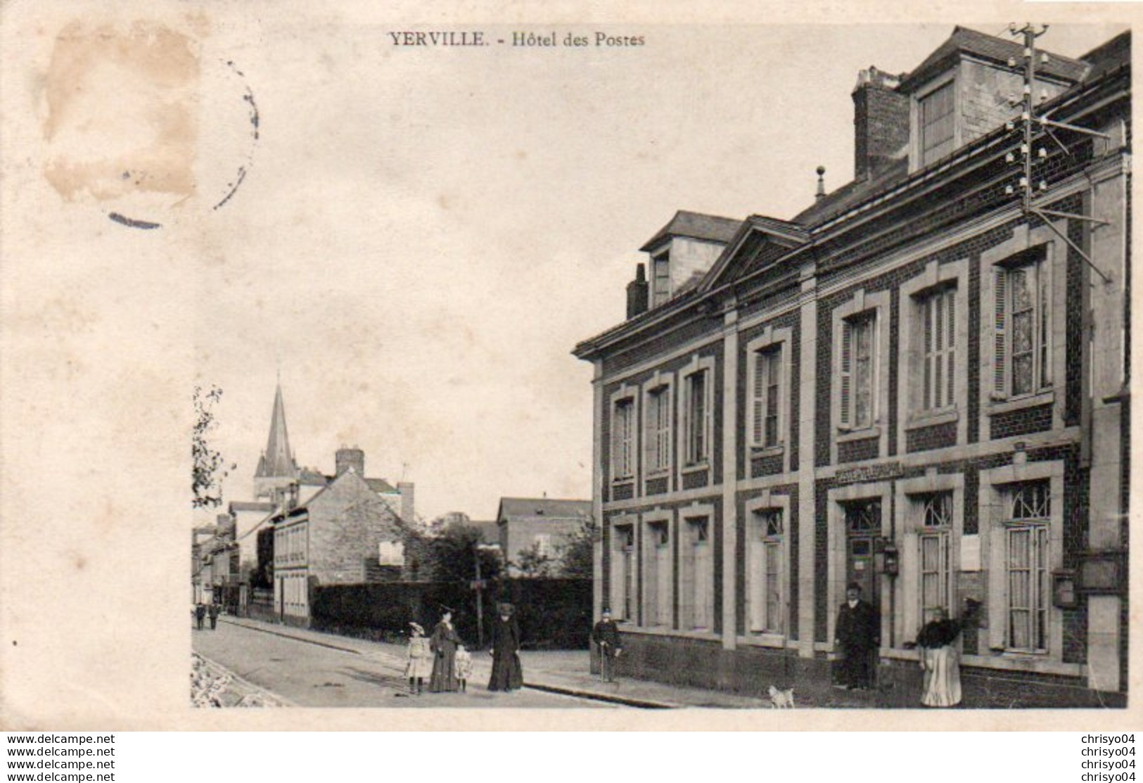 95Mé  76 Yerville La Poste - Yerville