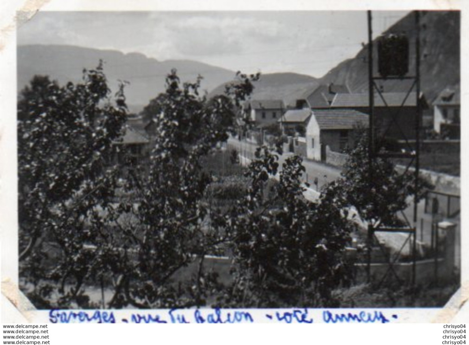 9-86Ve 78 Faverges Photo Vue Sur La Ville Coté Annecy - Faverges