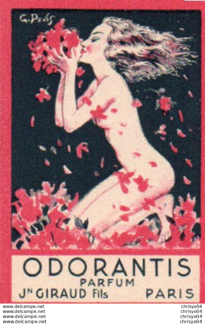 Etiquette Parfum Grasse Giraud Parfum Odorantis - Etichette