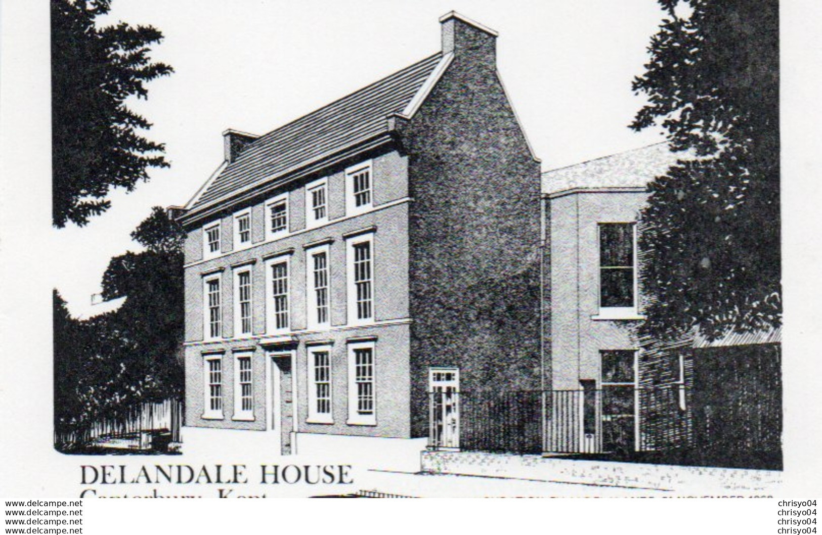 88Sv   Angleterre Canterbury Kent Delandale Laboratories 37 Old Dover Road - Canterbury