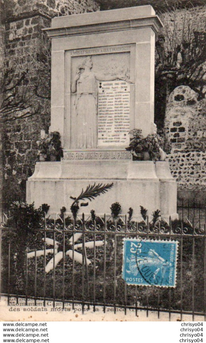 85Ct   78 Le Mesnil Saint Denis Monument Aux Morts - Le Mesnil Saint Denis