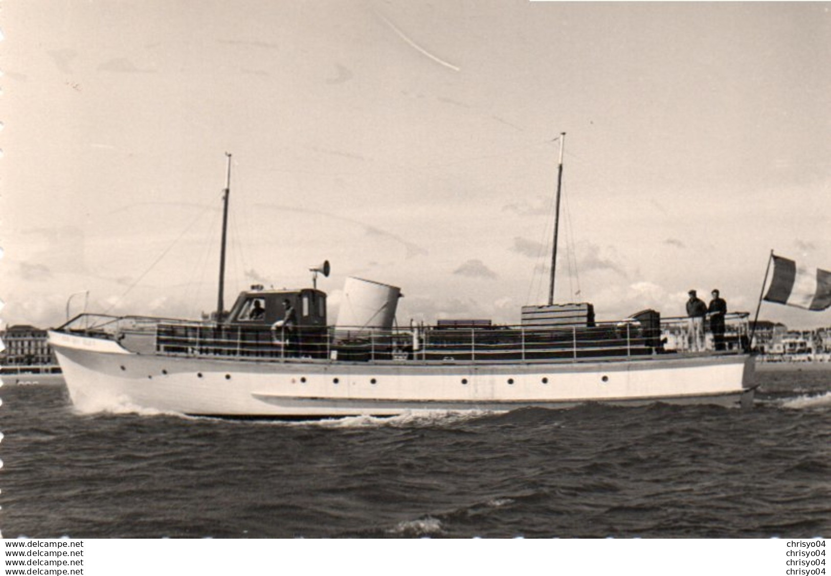 85Ct   17 Photo Originale Bateau "La Fée Des Iles" Sables D'Olonne à Ile D'Yeu - Villecresnes