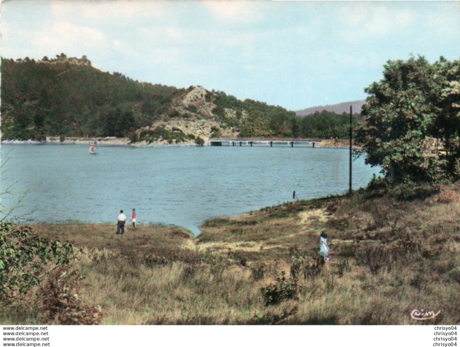 93Maj   83 Carces Le Lac Coin Des Pecheurs (pas Courante) - Carces