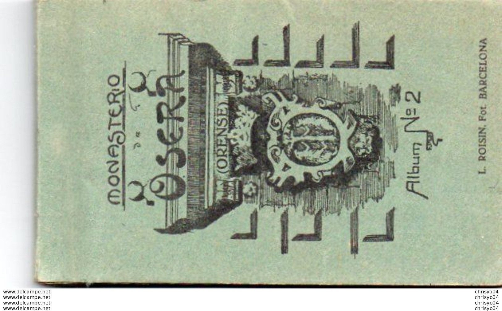 V95Ch  Espagne Monasterio Osera Carnet Album Complet De 20 Cpa - Otros & Sin Clasificación