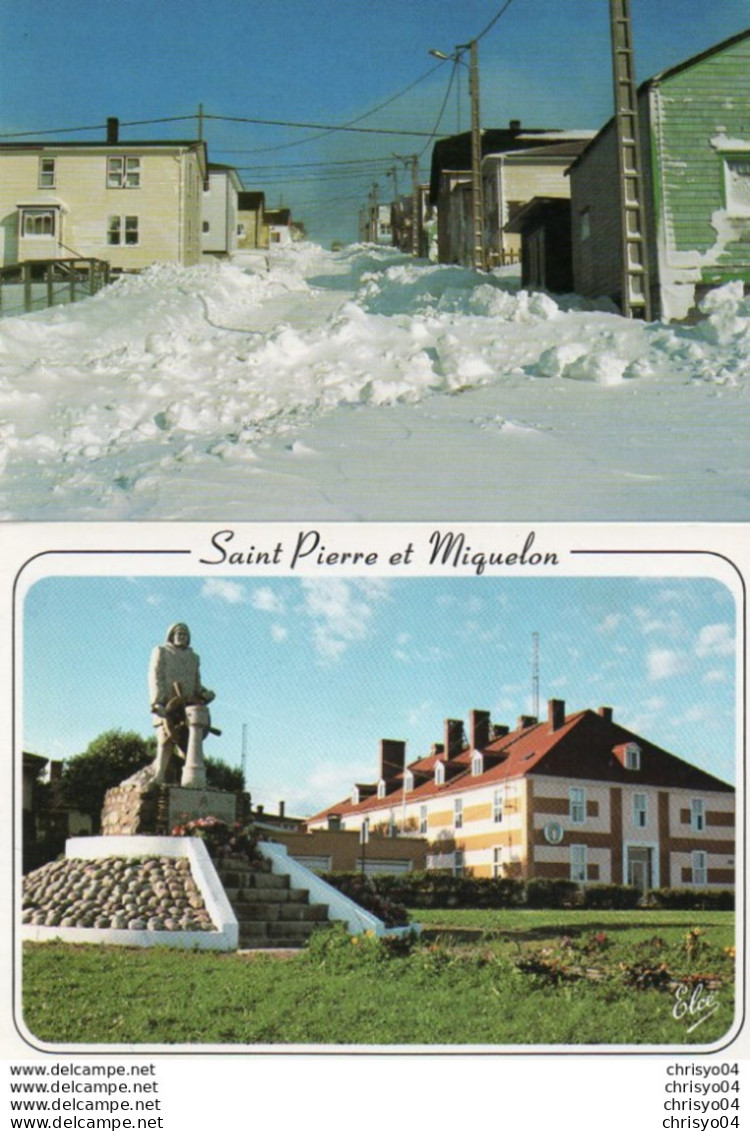 Gg03V  Saint Pierre Et Miquelon Lot De 2 Cp - Saint-Pierre-et-Miquelon