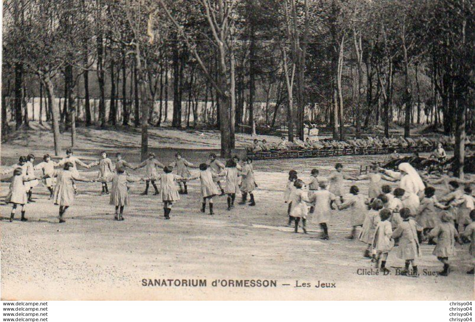V12 96Hys  94 Ormesson Sanatorium Les Jeux - Ormesson Sur Marne