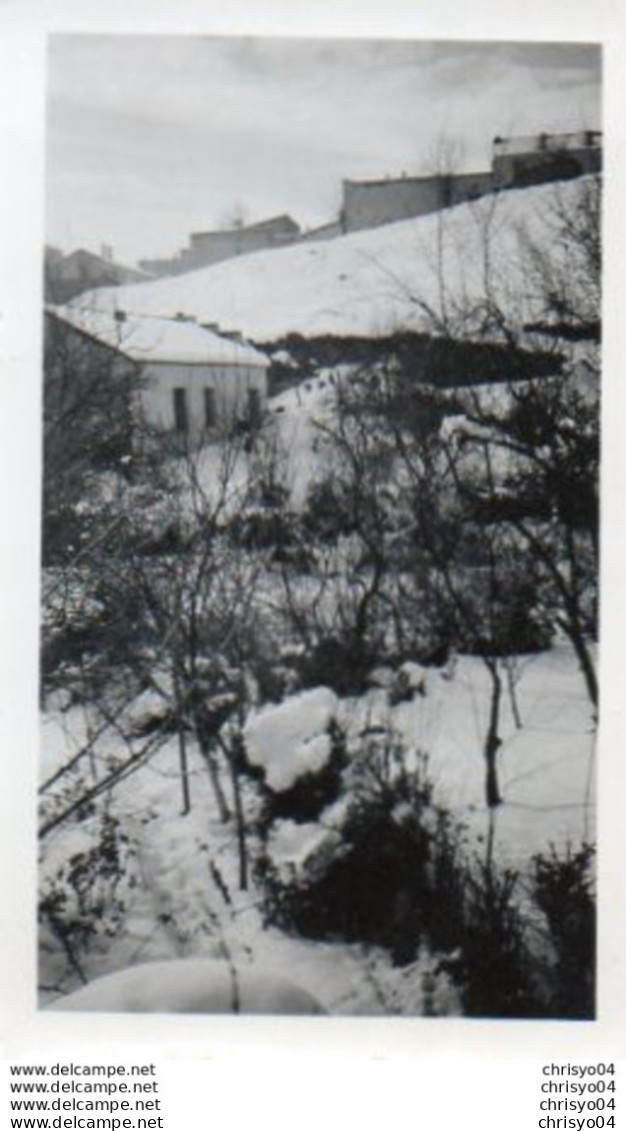 V8-96Bv  Photo Algérie Souk Ahras Un Quartier Sous La Neige En 1952 - Souk Ahras