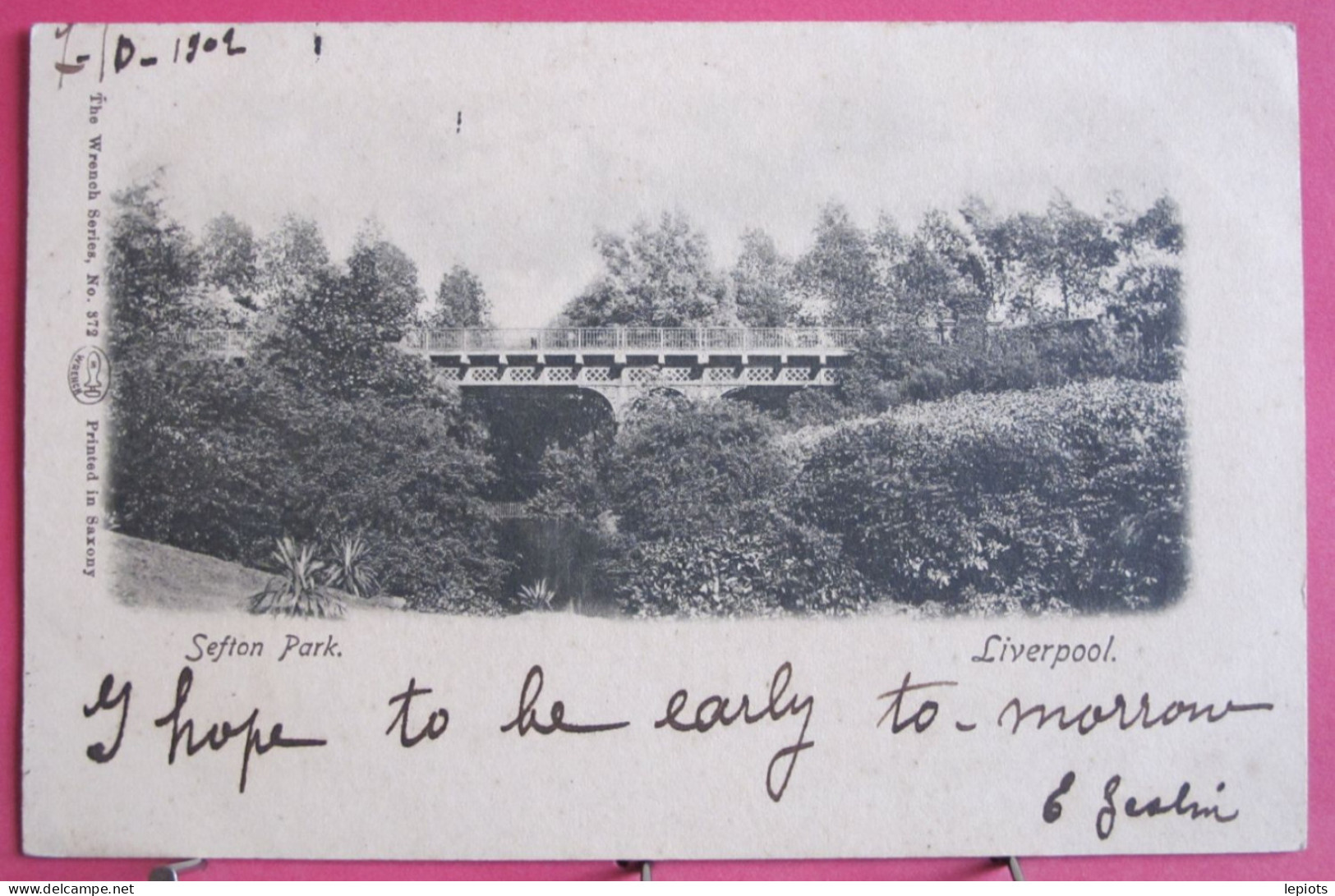 Angleterre - Liverpool - Sefton Park - CPA Précurseur 1902 En Très Bon état - Liverpool