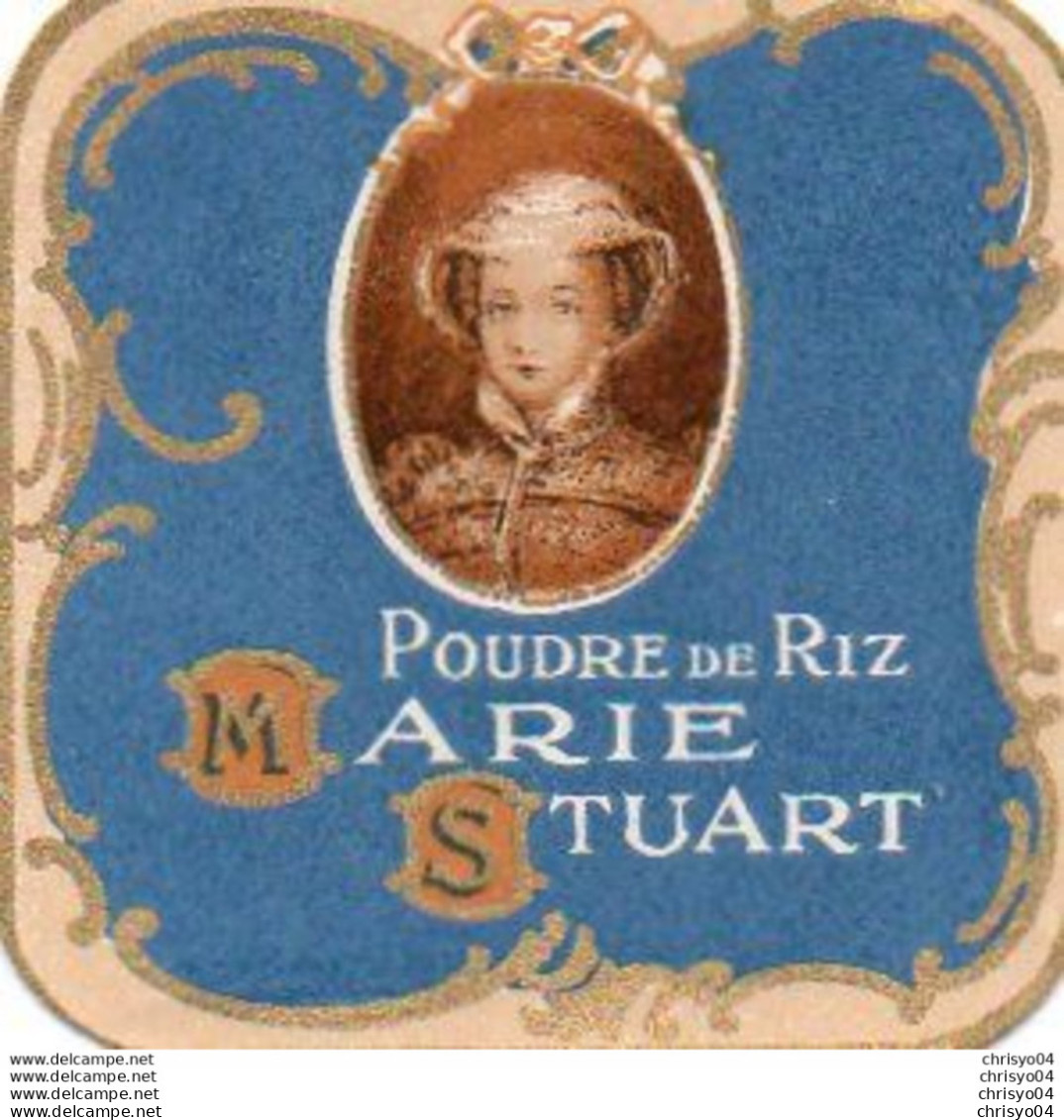V11 96Hs  Parfum Etiquette Poudre De Riz Marie Stuart - Etiketten