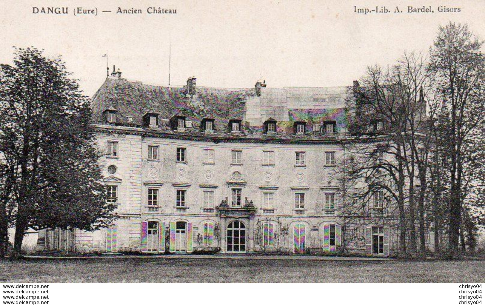 V10 46Or  27 Dangu Ancien Chateau En TBE - Dangu