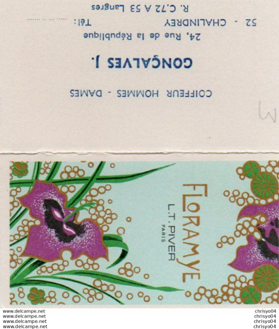 V11 96Hs  Calendrier De Poche Floramye 1978 Coiffeur Gonçalves J. 24 Rue De La Republique à Chalindrey - Formato Piccolo : 1971-80