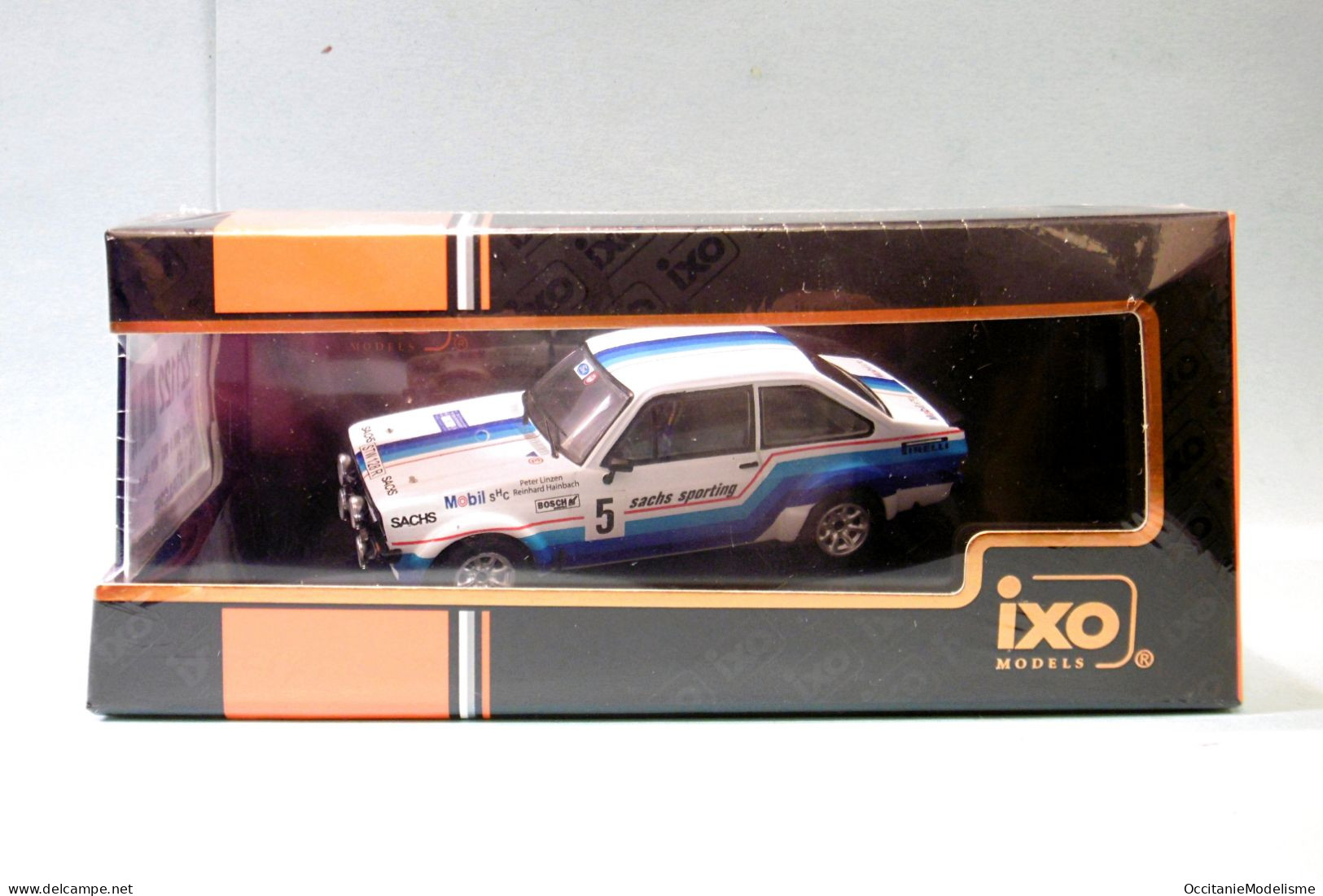 Ixo - FORD ESCORT Mk II RS 1800 #5 Hessen Rallye 1978 Hainbach - Linzen Réf. RAC265 NBO Neuf 1/43 - Ixo