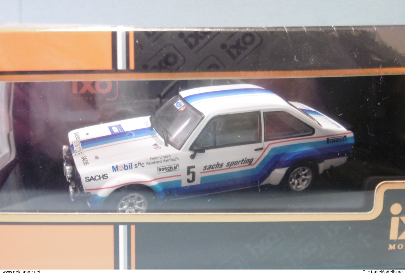 Ixo - FORD ESCORT Mk II RS 1800 #5 Hessen Rallye 1978 Hainbach - Linzen Réf. RAC265 NBO Neuf 1/43 - Ixo