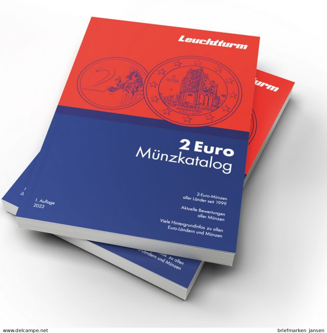 Leuchtturm 2-Euro-Katalog 2023 1. Auflage