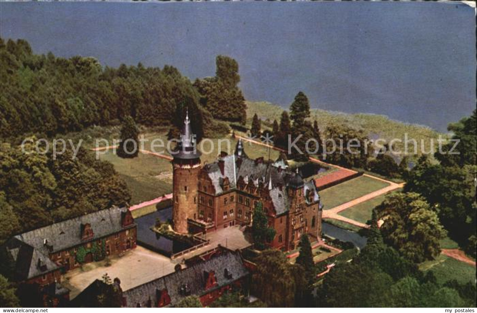 72422147 Nettetal Schloss Krickenbeck Fliegeraufnahme Nettetal - Nettetal