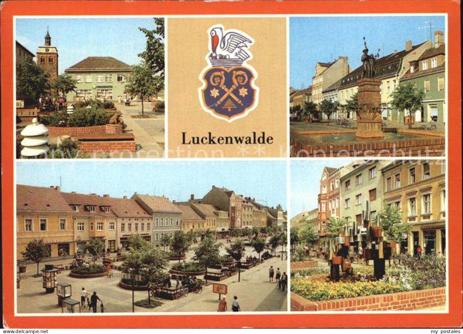 72422004 Luckenwalde Boulevard Ernst Thaelmann Strasse Denkmal Plastik Luckenwal - Luckenwalde