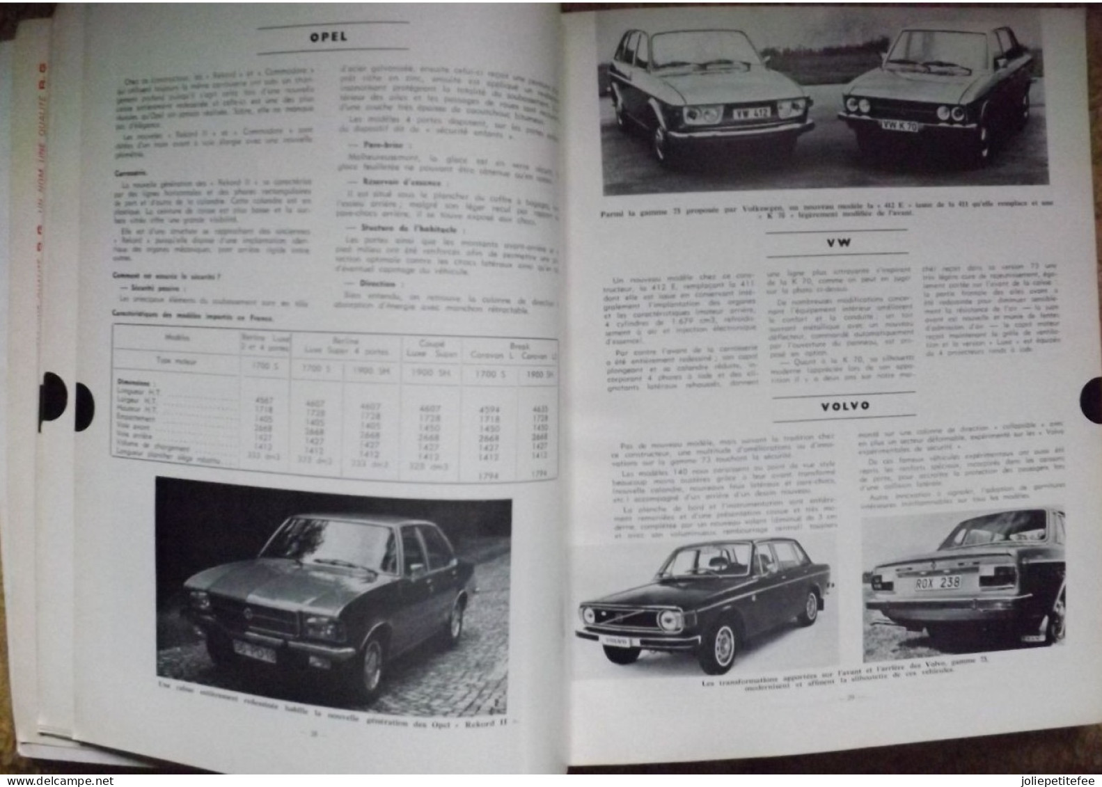 REVUE TECHNIQUE AUTOMOBILE.   LA CARROSSERIE..  1972 - Livres Dédicacés