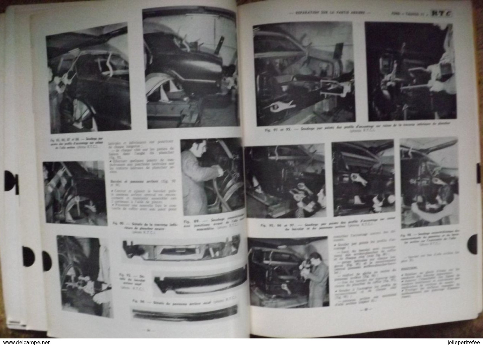 REVUE TECHNIQUE AUTOMOBILE.   LA CARROSSERIE..  1972