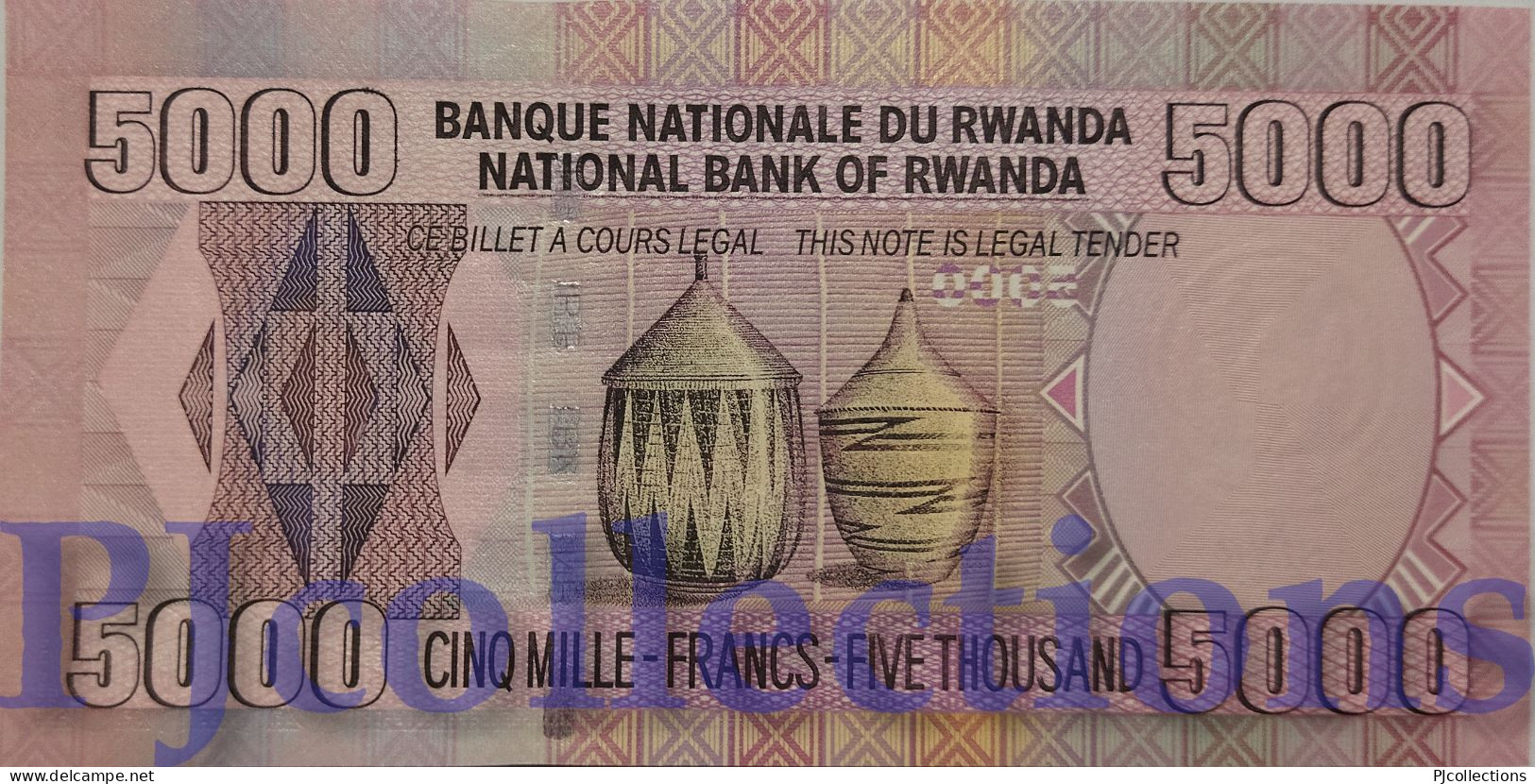 RWANDA 5000 FRANCS 2004 PICK 33 UNC - Ruanda