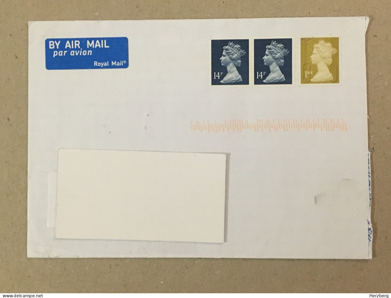 Great Britain UK United Kingdom England - Used Letter Stamp Circulated Cover Postmark Elisabeth II 2013 - Covers & Documents