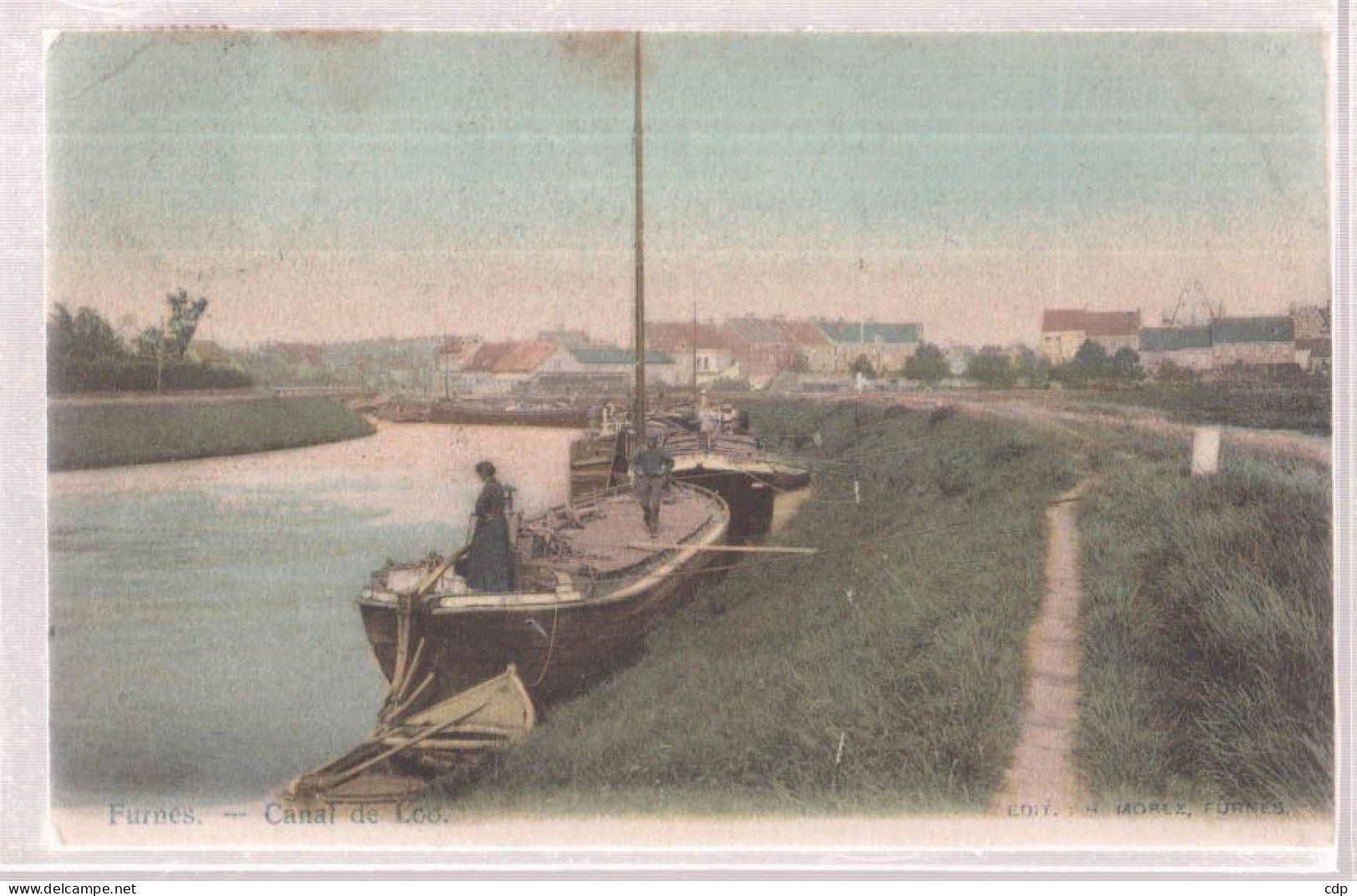 Cpa Furnes  Bateau  1903 - Essen