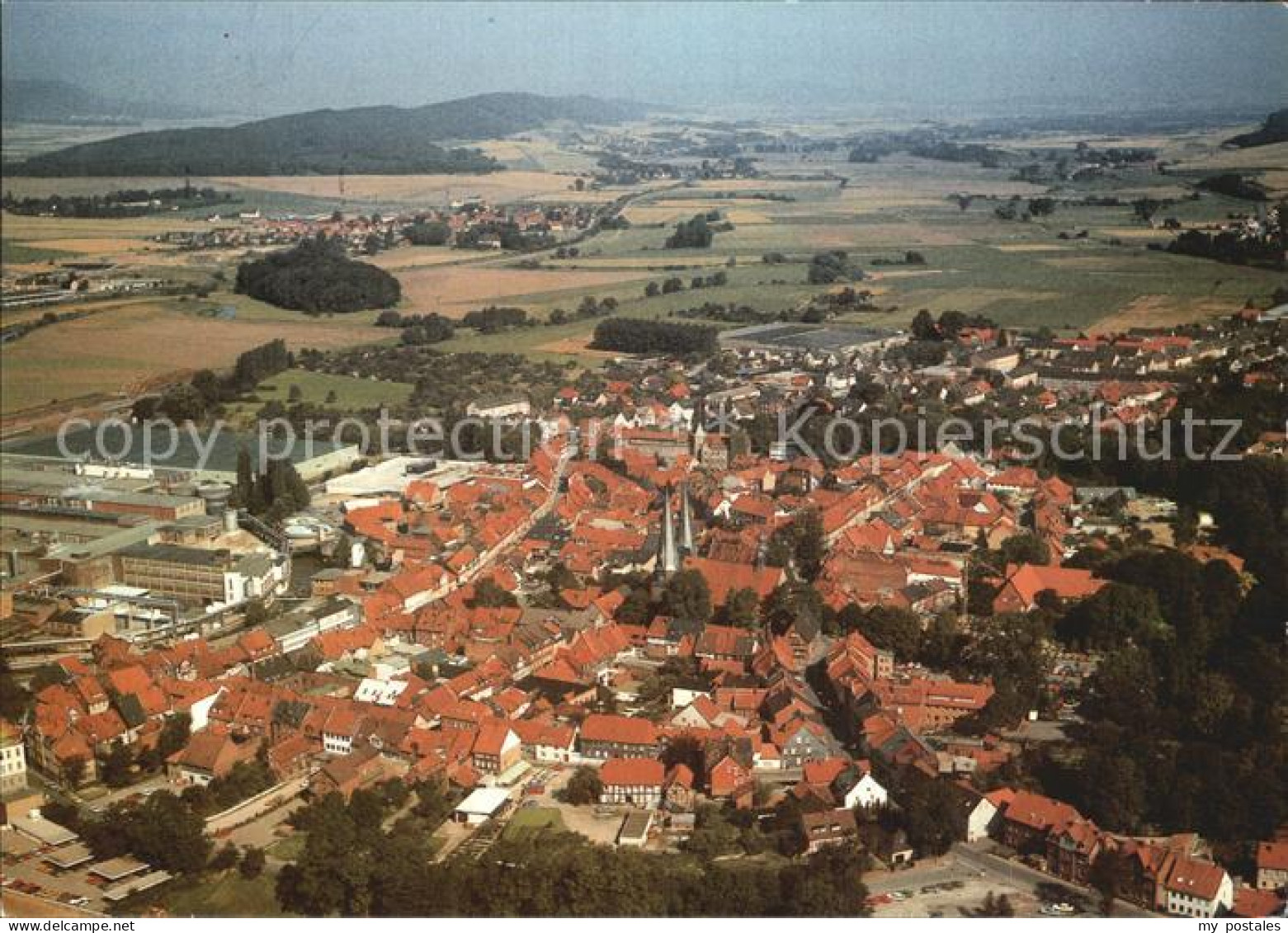 72421268 Alfeld Leine Fliegeraufnahme Alfeld - Alfeld