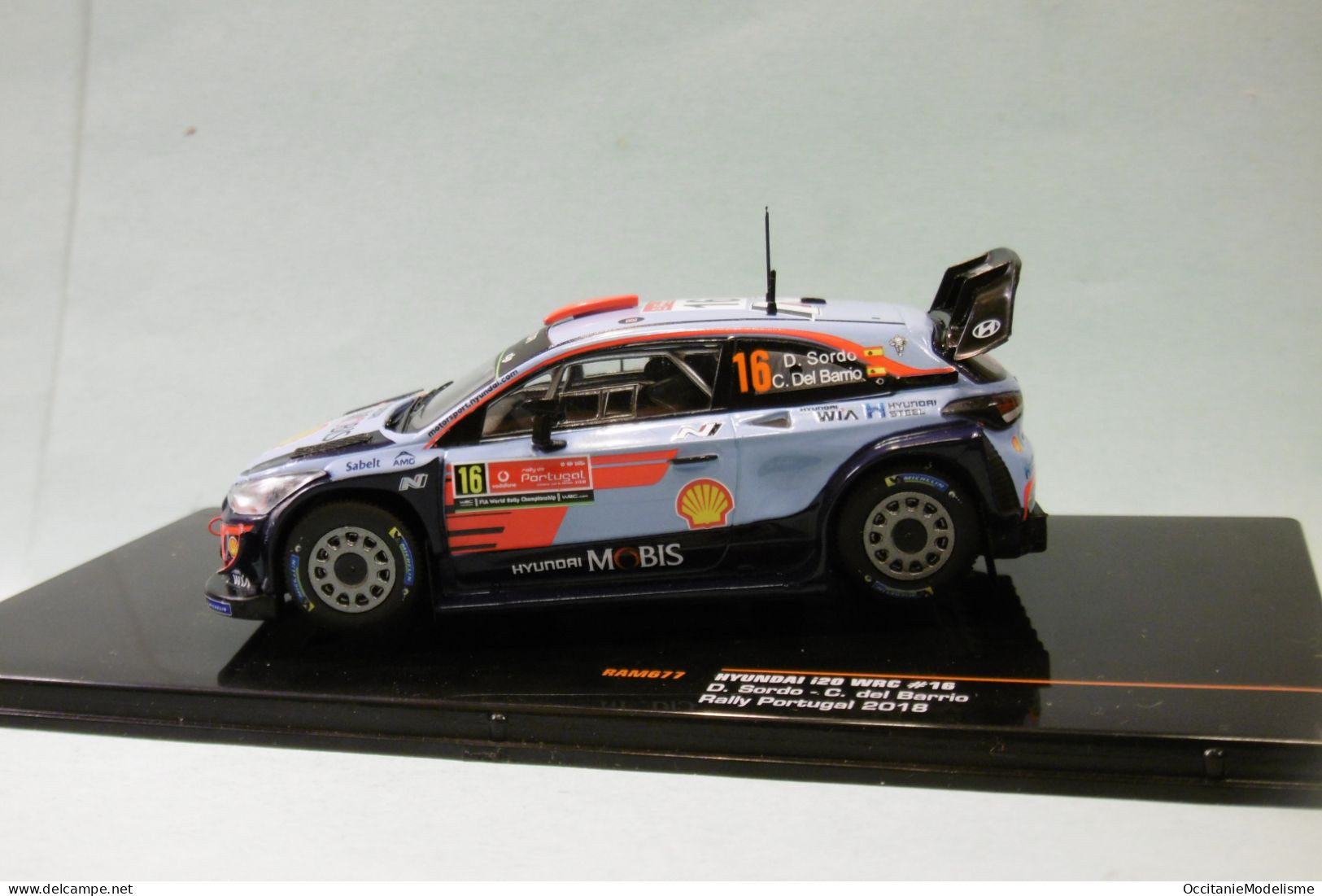 Ixo - HYUNDAI I20 Coupe WRC #16 Rally Portugal 2018 Sordo - Del Barrio Réf. RAM677 NBO Neuf 1/43 - Ixo