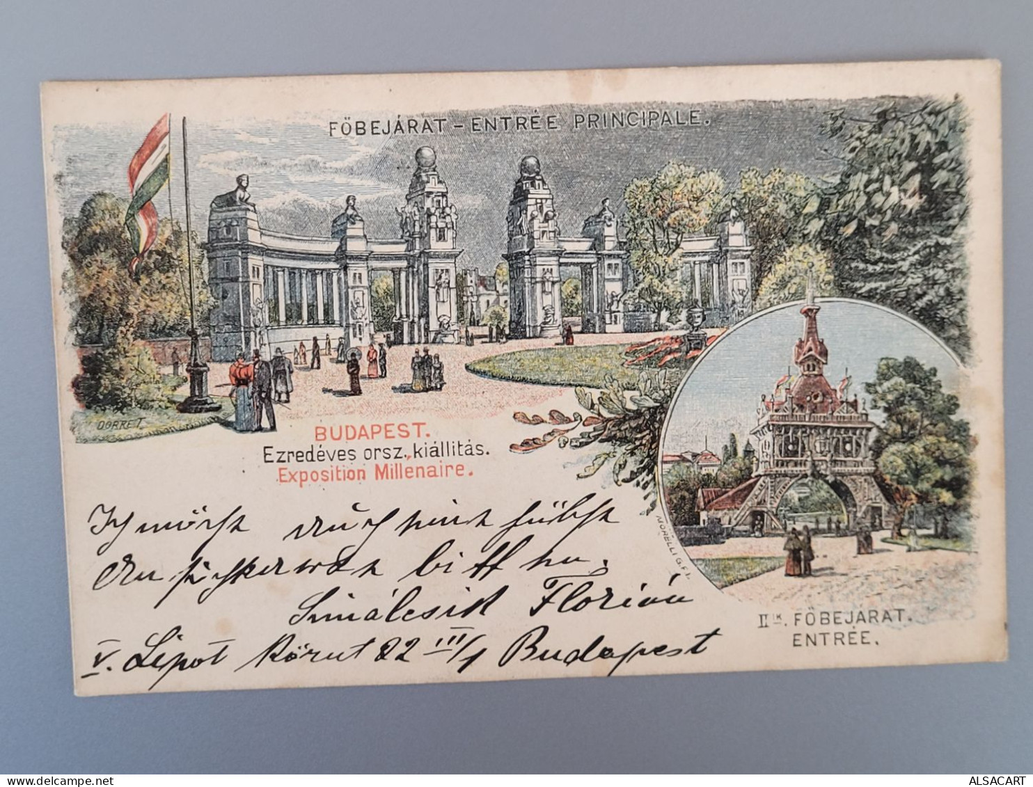 Budapest , Exposition Millenaire - Hongrie