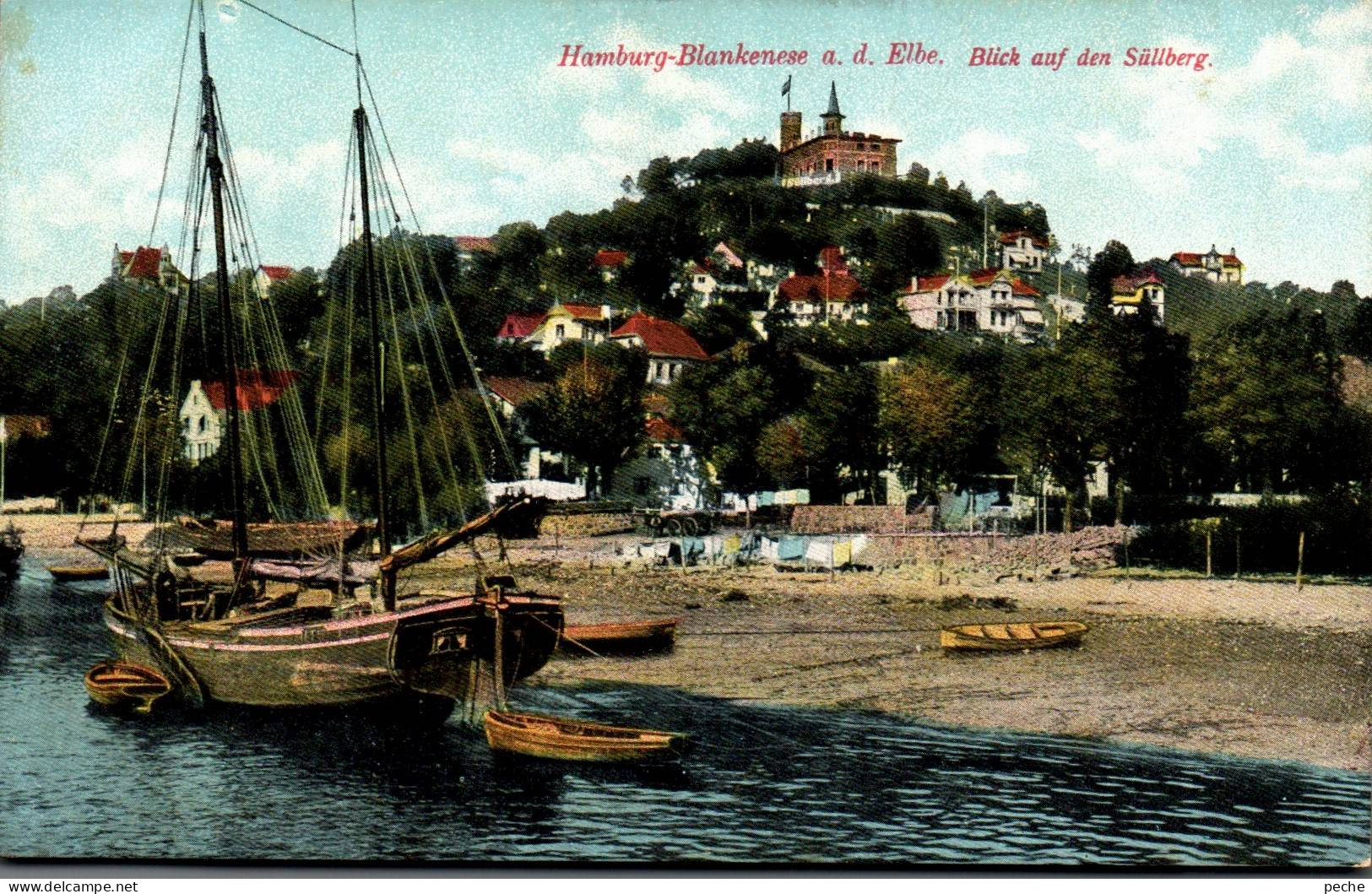 N°1370 V -cpa Hamburg -Blankensee A.d. Elbe- - Blankenese