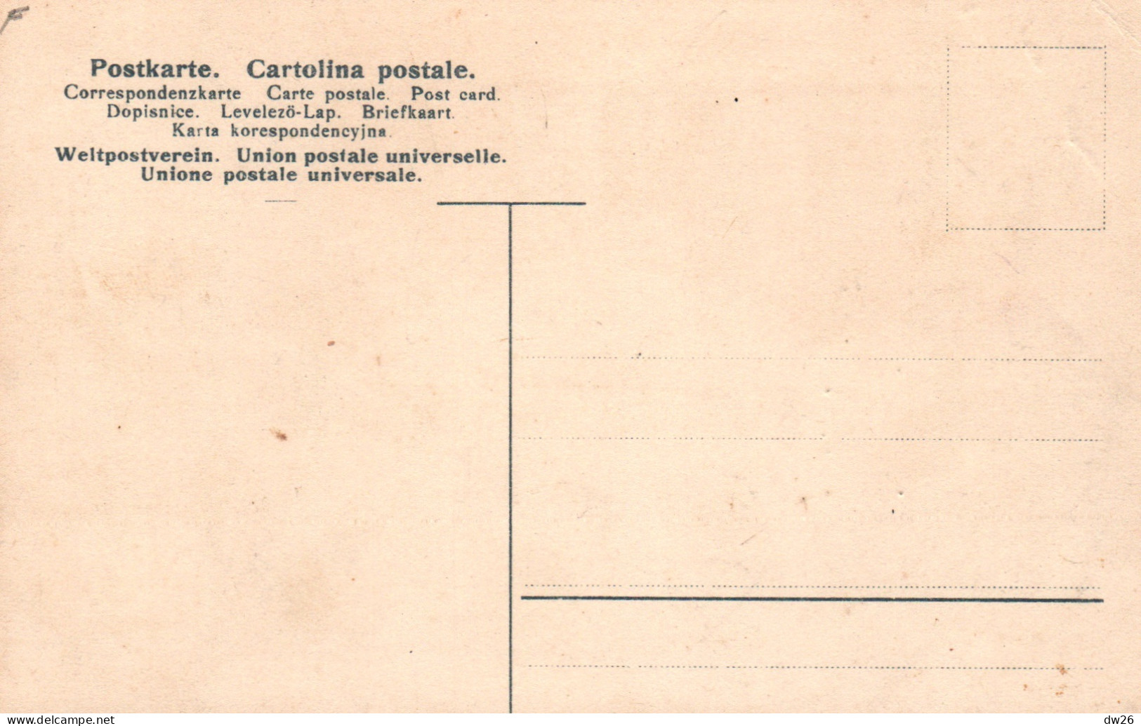 Représentation De Timbres: Stamps Deutsch Sudwestafrika - Carte Ottmar Zieher N° 18 - Sellos (representaciones)