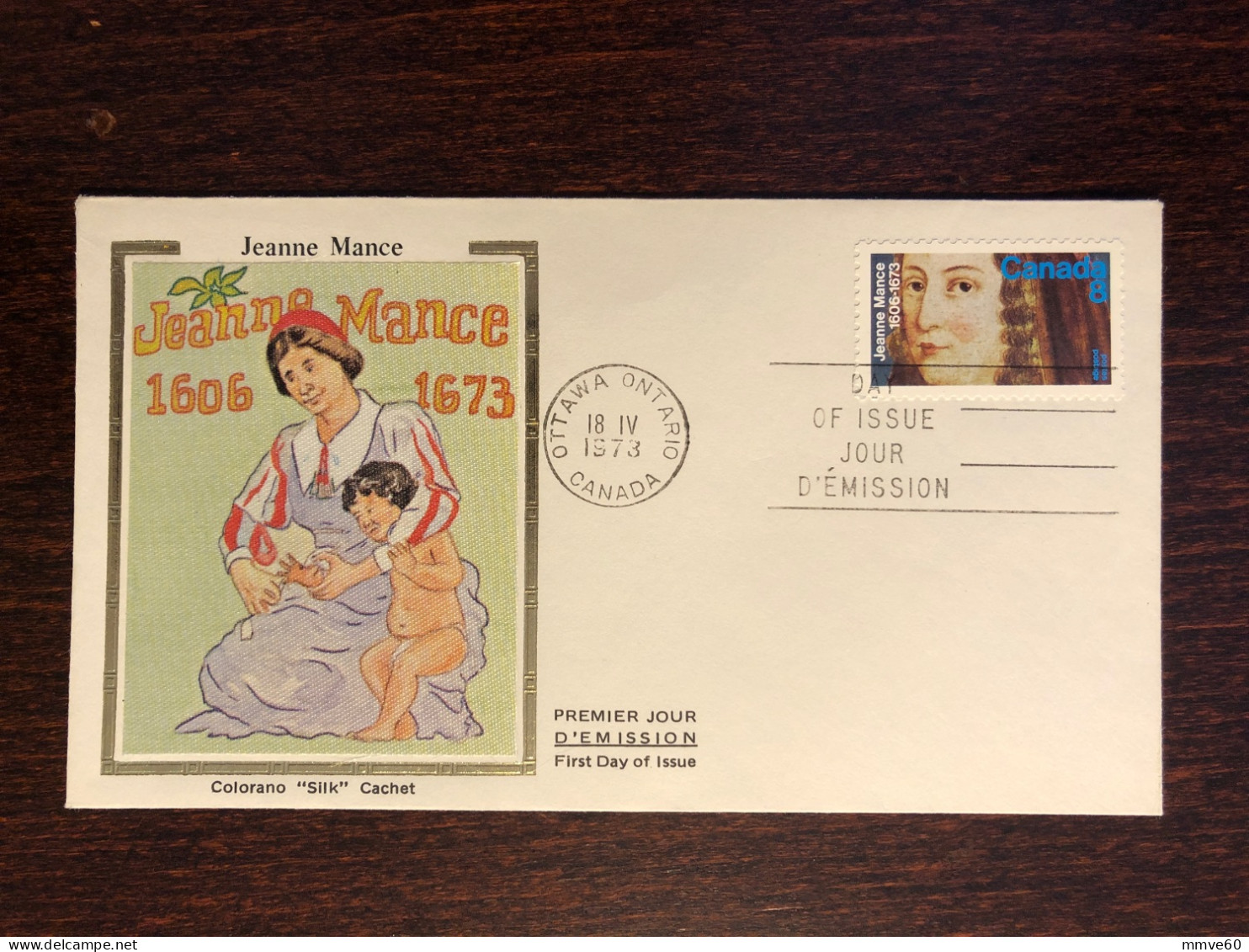 CANADA FDC COVER 1973 YEAR MANCE NURSE  HEALTH MEDICINE STAMPS - Briefe U. Dokumente