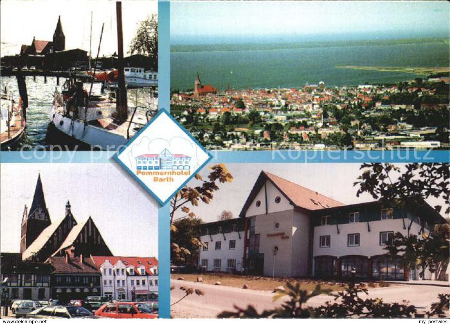 72419529 Barth Hafen Bodden Ostsee Kirche Hotel Barth - Barth