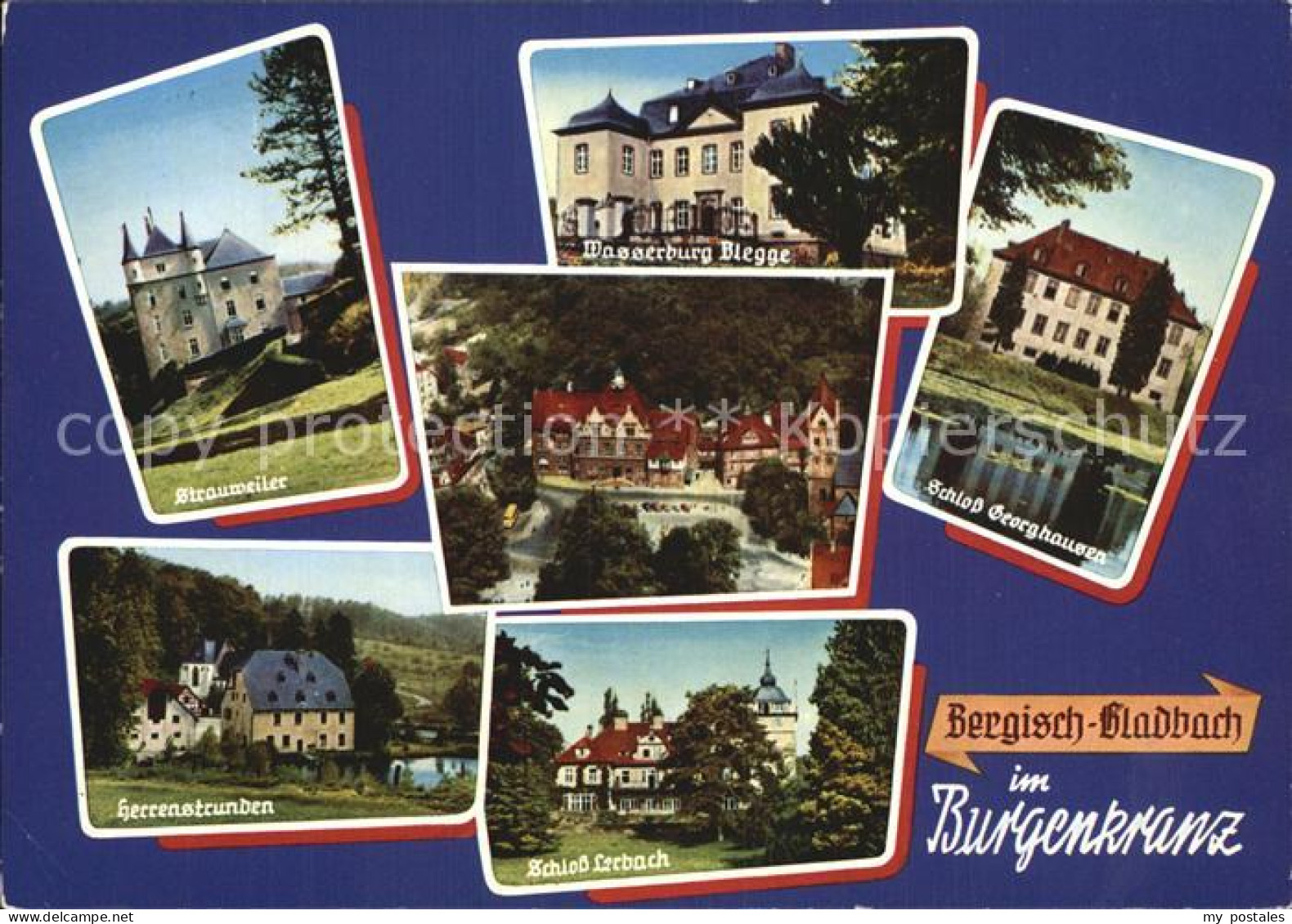 72419258 Bergisch Gladbach Wasserburg Blegge Schloss Lerbach Schloss Georghausen - Bergisch Gladbach