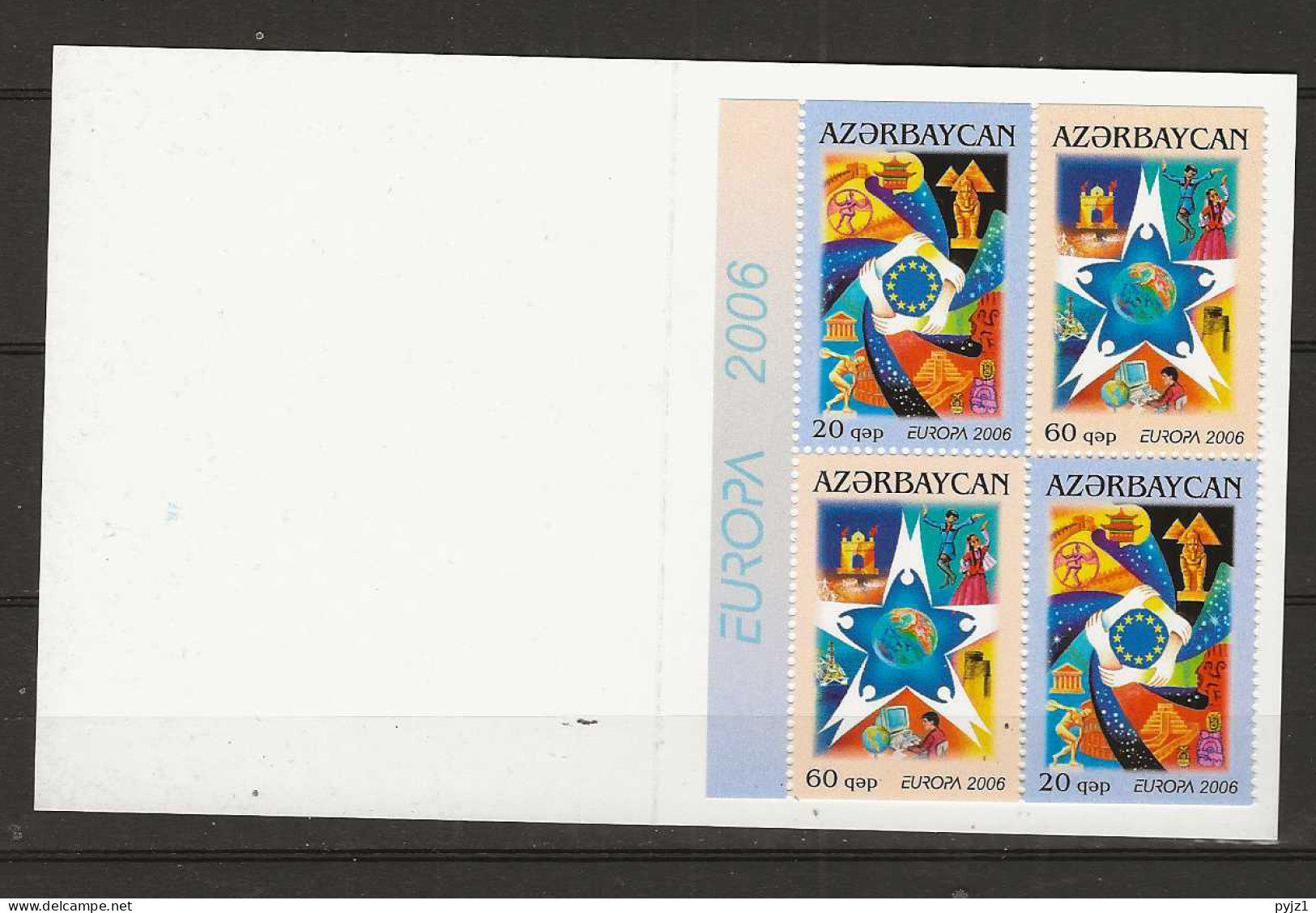 2006 MNH Aserbeischan Booklet (normal) Postfris** - 2006