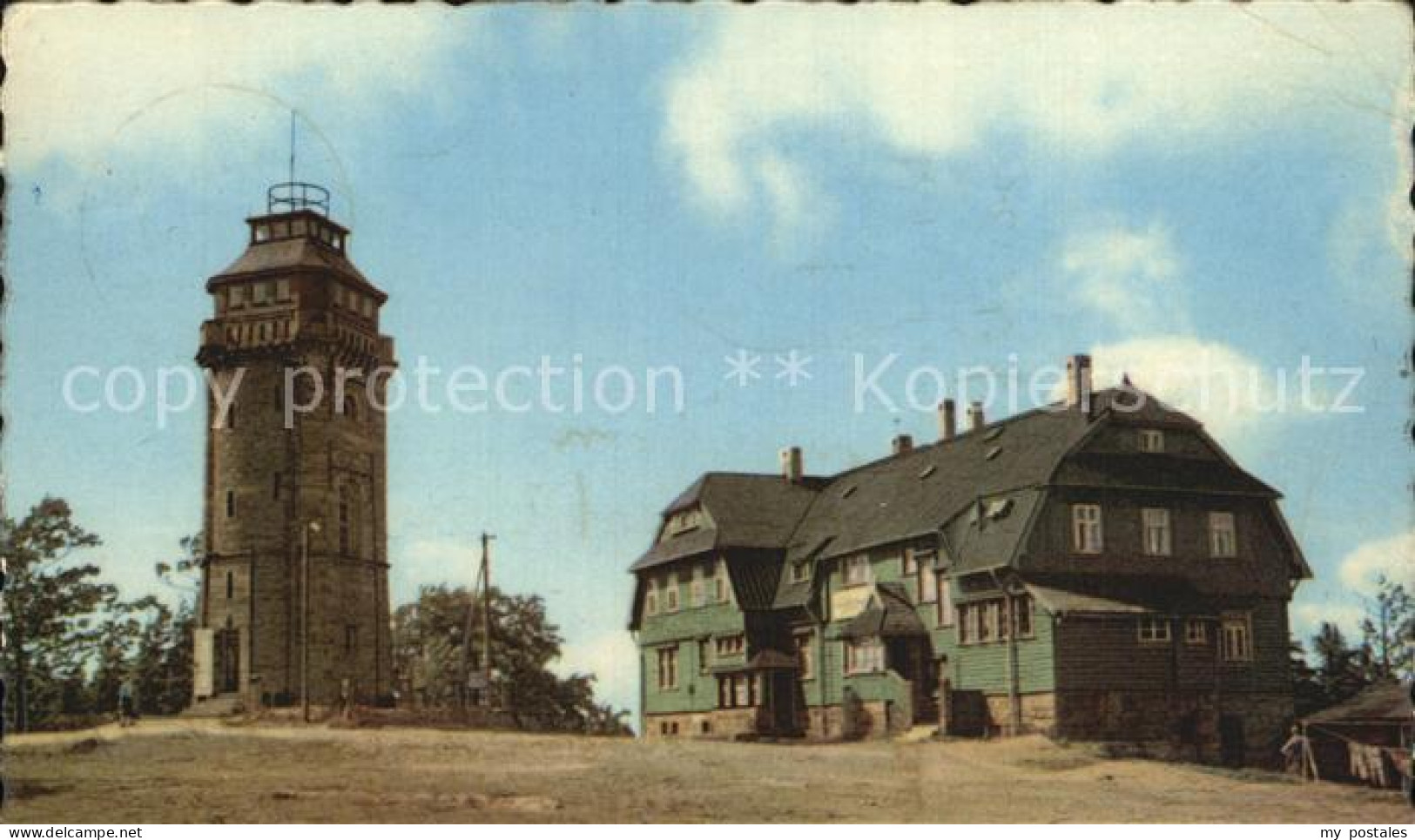 72419022 Auersberg Wildenthal HOG Wismut Berghotel Und Aussichtsturm Auersberg - Eibenstock