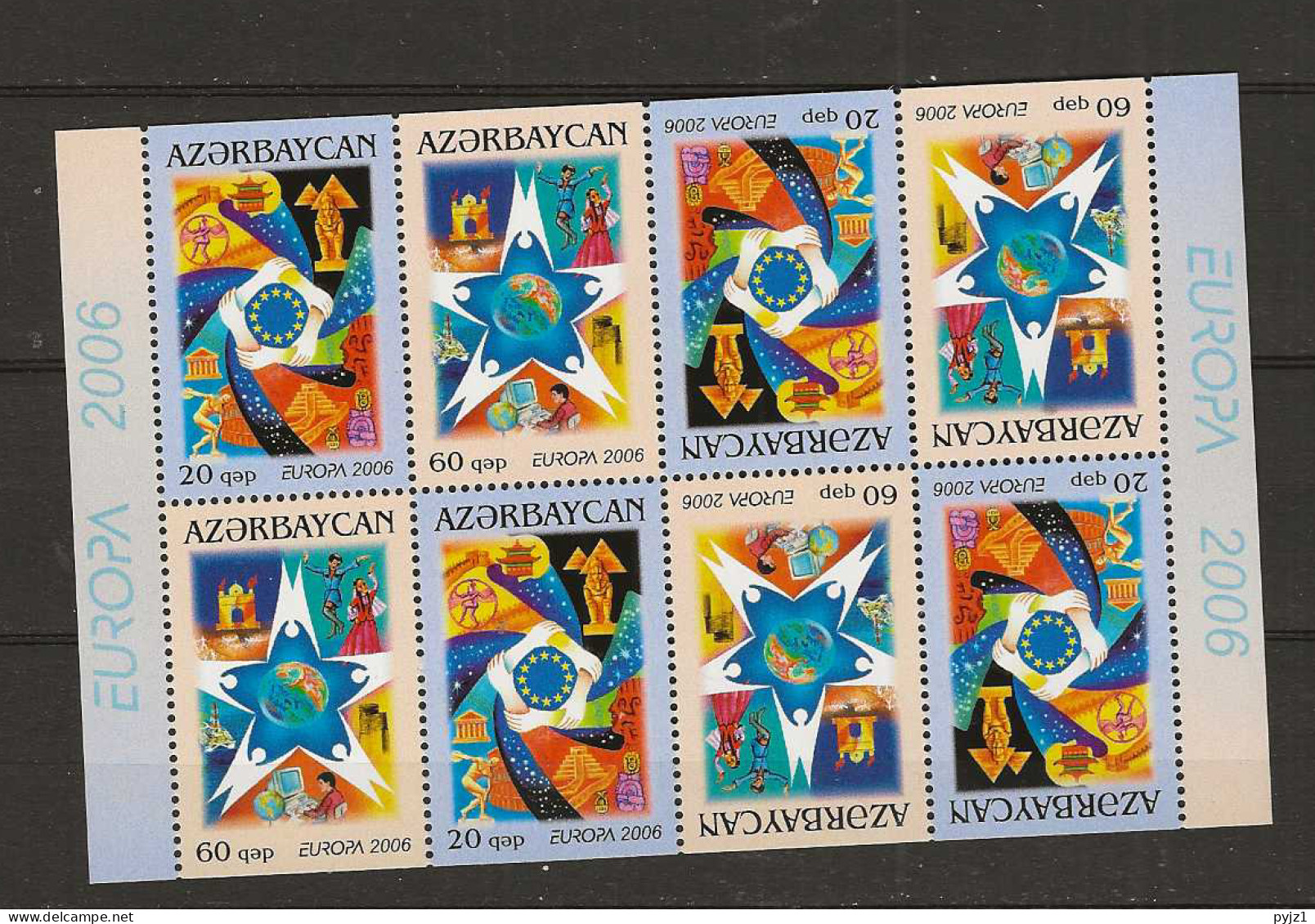 2006 MNH Aserbeischan Booklet Sheet Postfris** - 2006