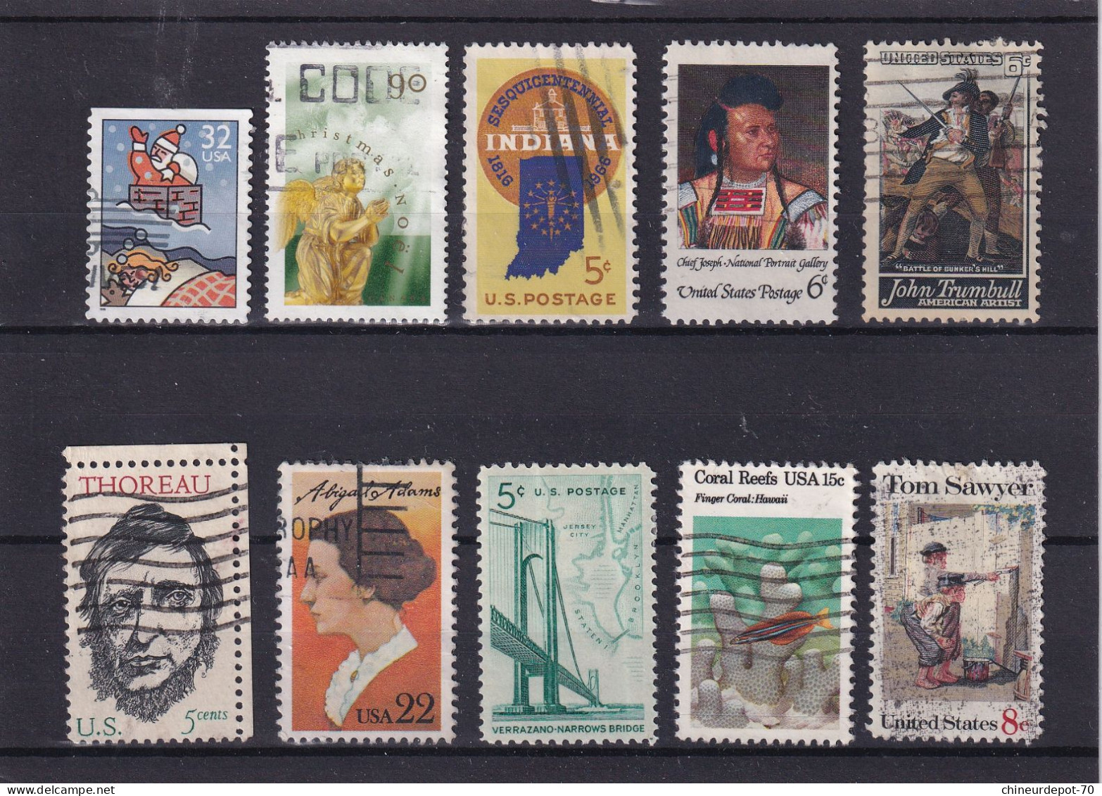 collections États-Unis Amérique America Amerika VEREINIGTE STAATEN UNITED STATES lot voir 99 photos