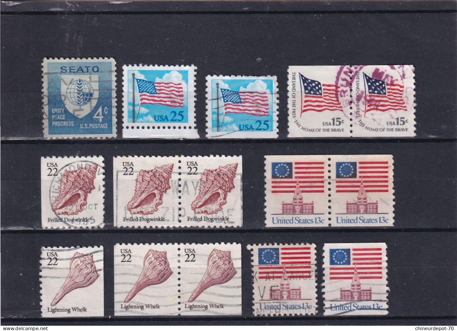 collections États-Unis Amérique America Amerika VEREINIGTE STAATEN UNITED STATES lot voir 99 photos