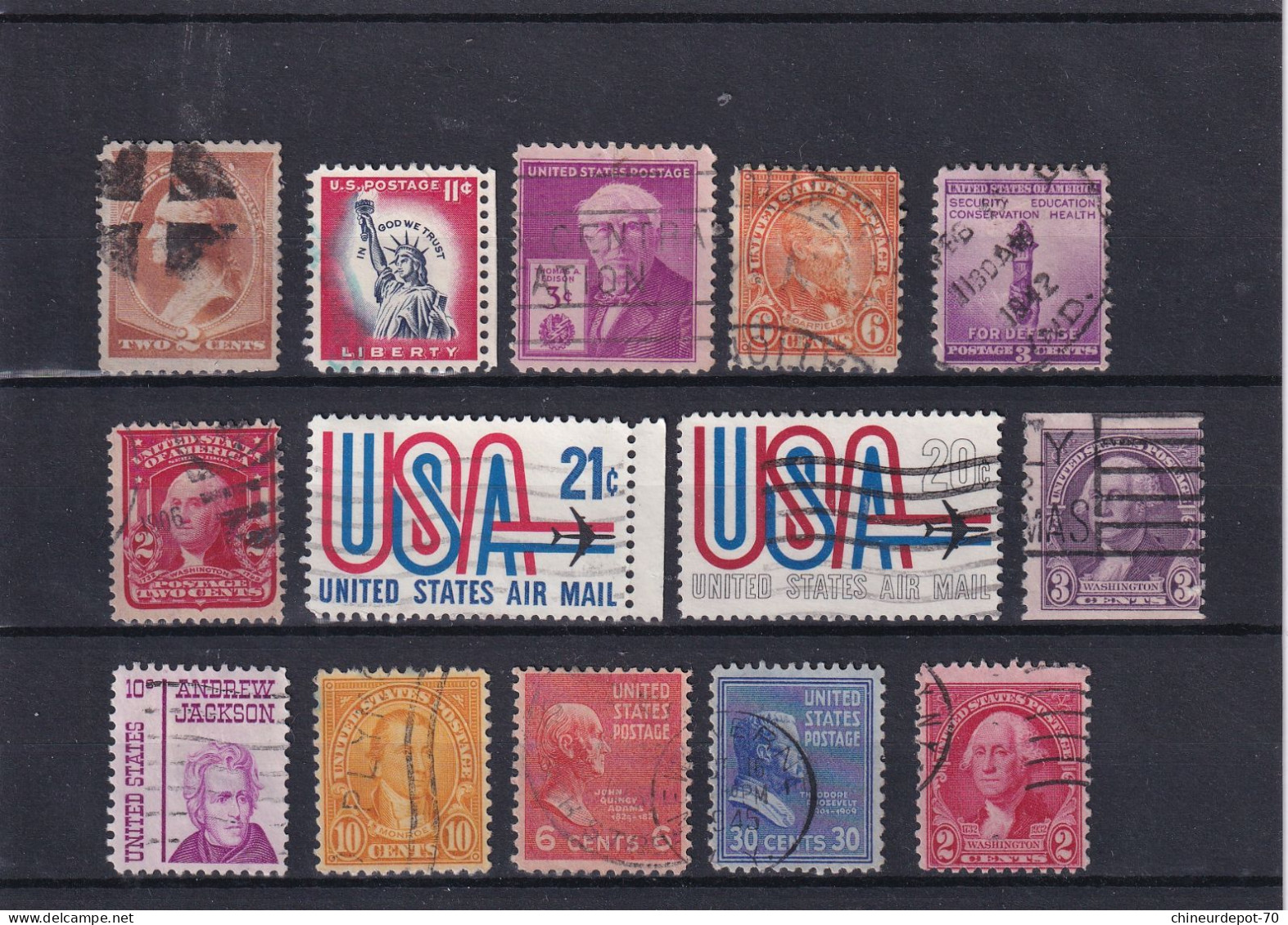 collections États-Unis Amérique America Amerika VEREINIGTE STAATEN UNITED STATES lot voir 99 photos