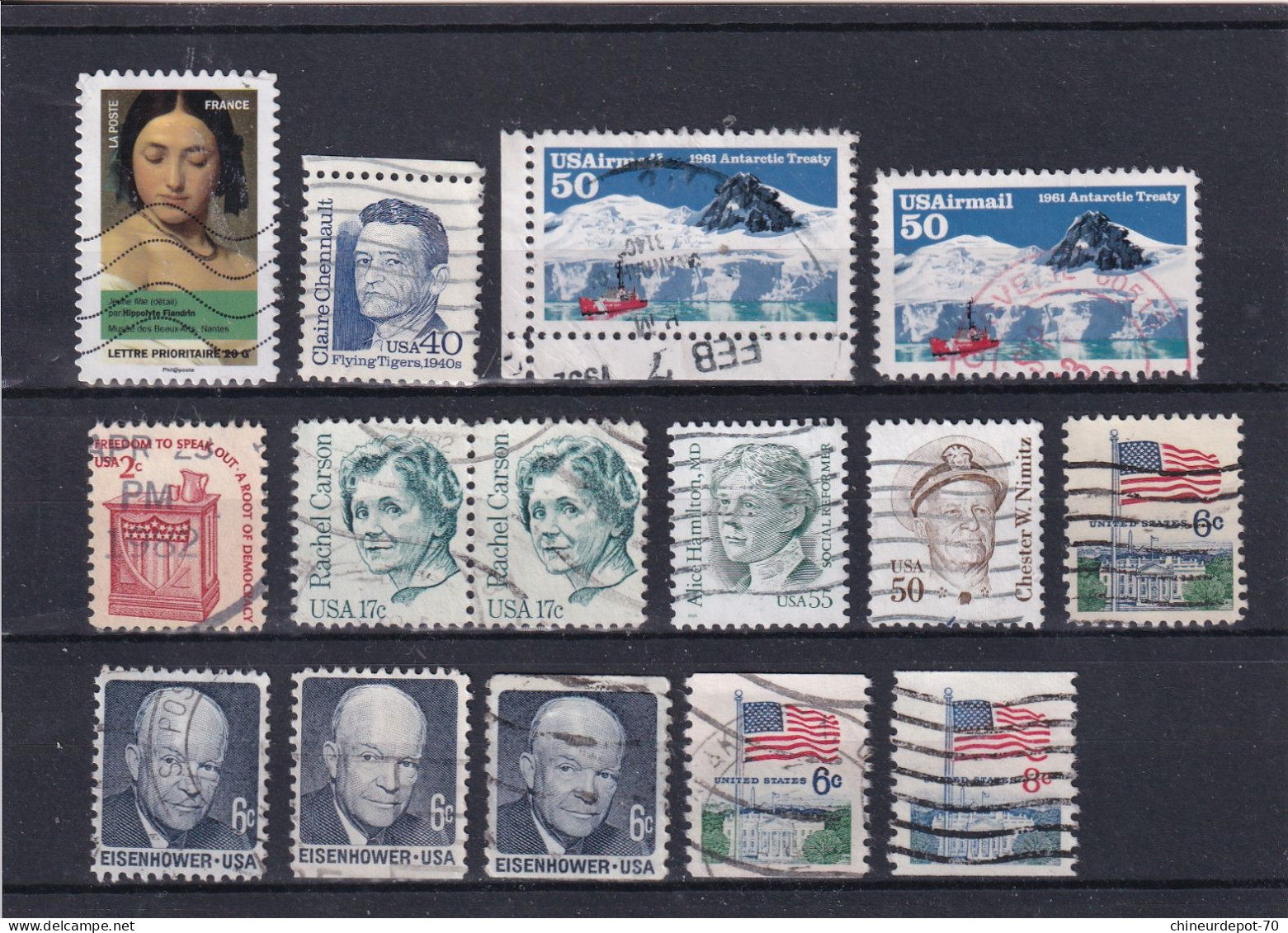 collections États-Unis Amérique America Amerika VEREINIGTE STAATEN UNITED STATES lot voir 99 photos