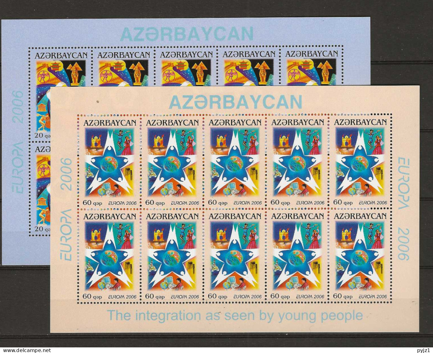 2006 MNH Aserbeischan Sheets Postfris** - 2006