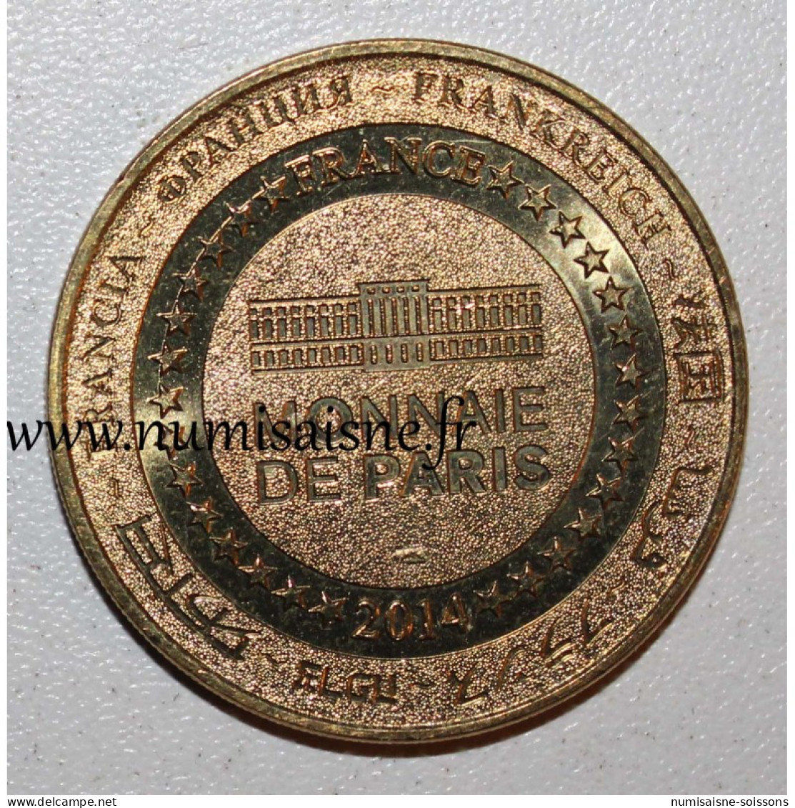 77 - MARNE LA VALLÉE - DISNEYLAND - MICKEY - Tour Eiffel - Monnaie De Paris - 2014 - 2014