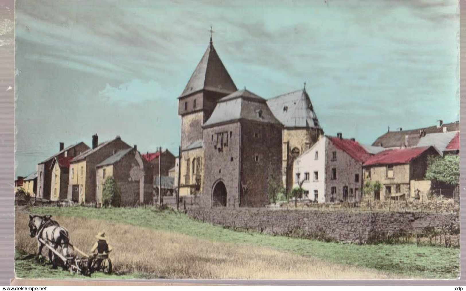 Carte Photo Bastogne   Charue - Bastogne