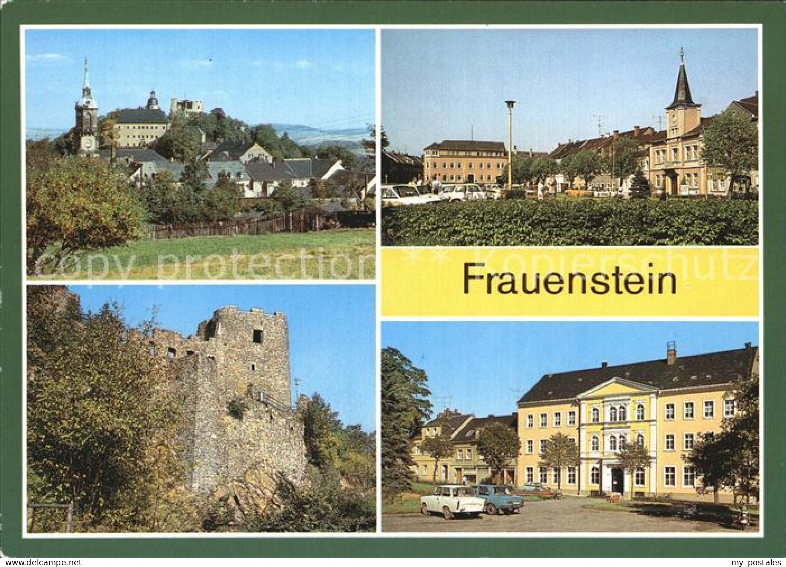 72418331 Frauenstein Brand-Erbisdorf Schloss Burgruine Markt Polytechn Oberschul - Brand-Erbisdorf
