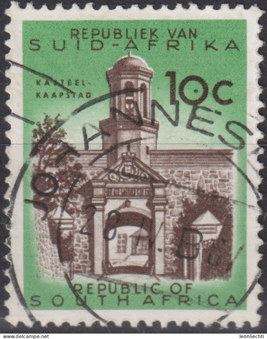 1961 Südafrika ° Mi:ZA 306, Sn:ZA 275, Yt:ZA 271, Cape Town Castle, Country Themes - Without Wmk - Gebraucht