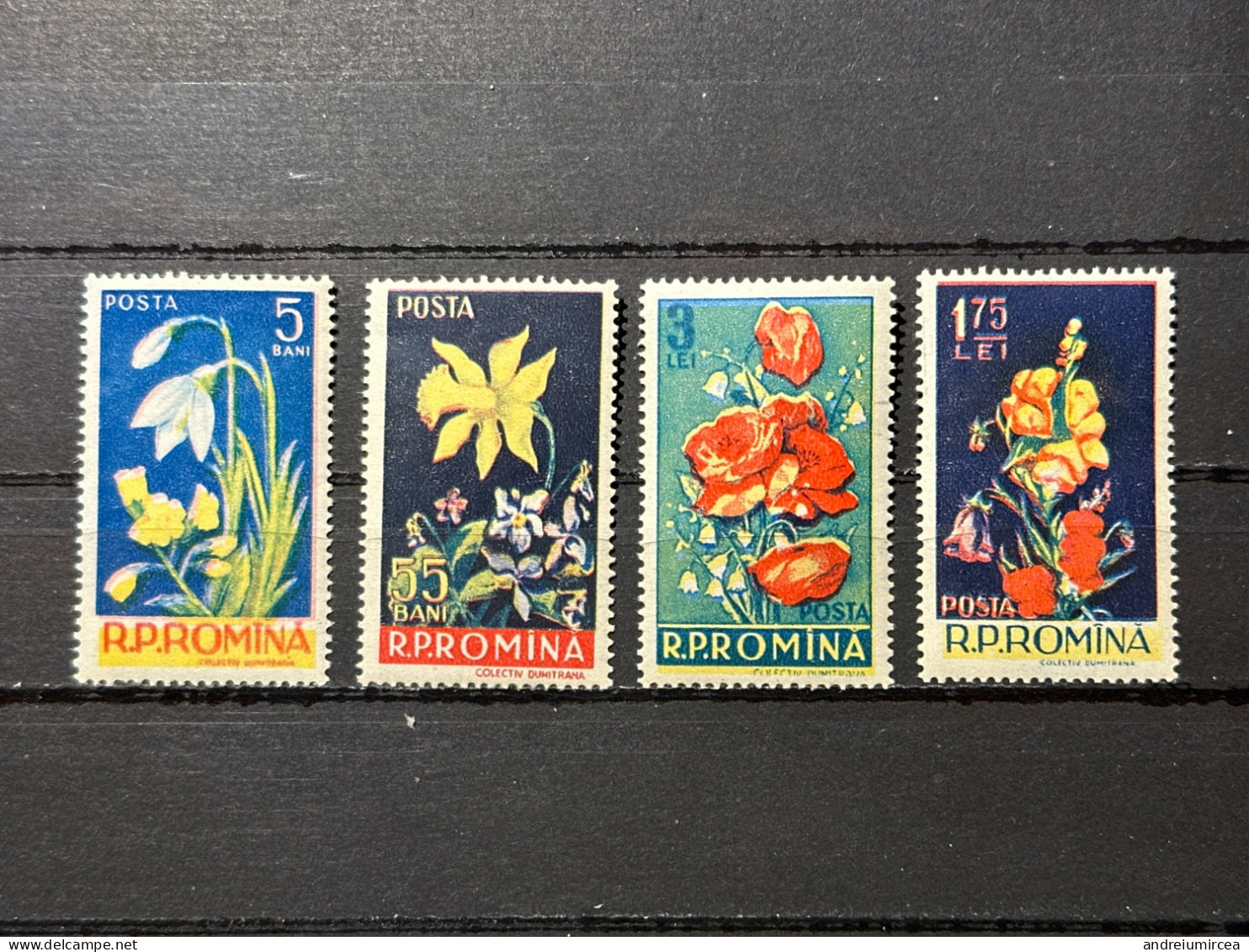 1956 MNH. Flori Blumen Fleurs Flowers - Neufs